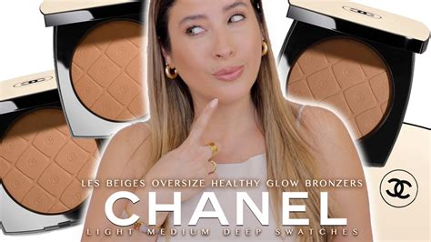 chanel les beiges oversize healthy glow sun-kissed powder